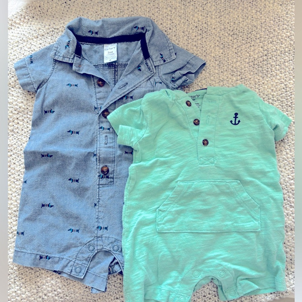 Carters baby boys one piece